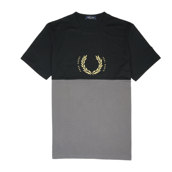 Fred Perry Circle Colour Block Tee for Men