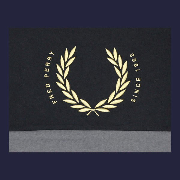 Fred Perry Circle Colour Block Tee for Men