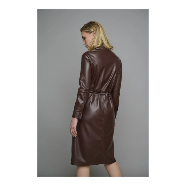 Rino & Pelle Stacey Faux Leather Dress for Women