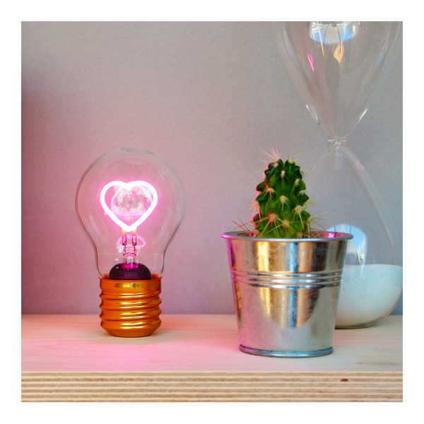 Suck UK Heart Cordless Lightbulb