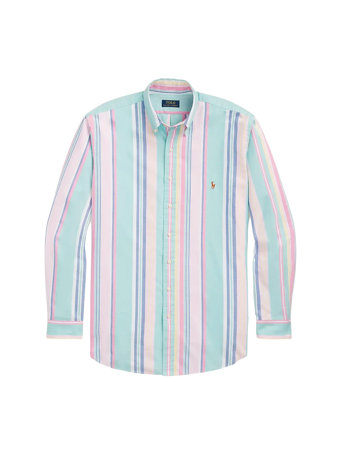 Ralph lauren pastel striped shirt hot sale