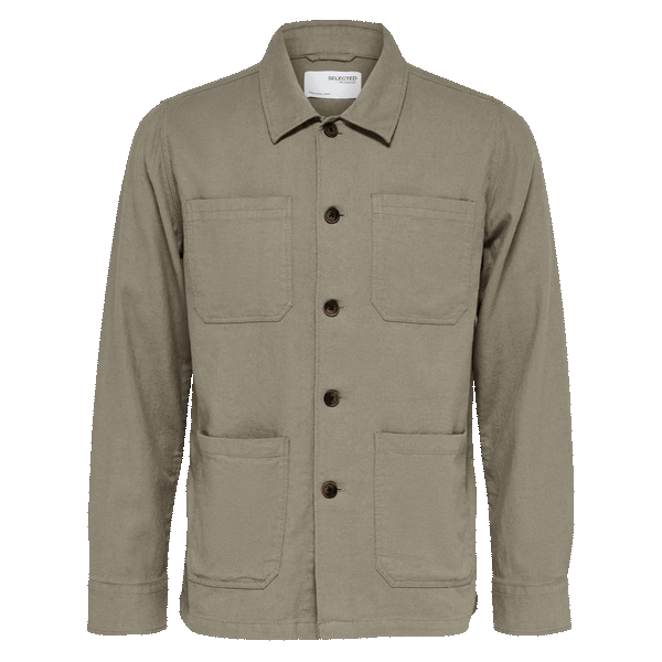 Selected Brody Linen Overshirt for Men