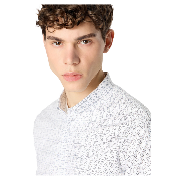 Armani Exchange Short Sleeve Logo Shirt for Men