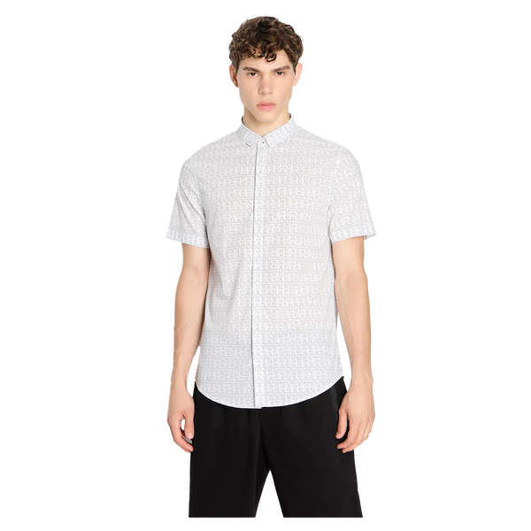 Armani Exchange Short Sleeve Logo Shirt for Men