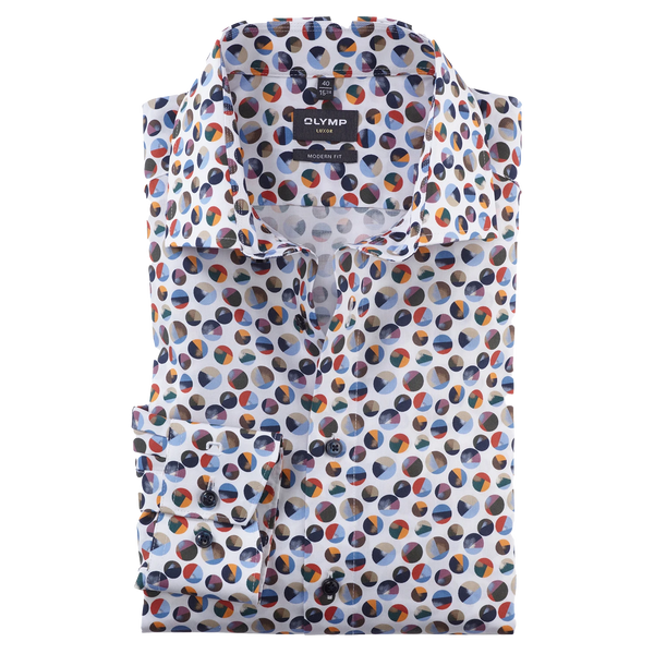 OLYMP Spot Pattern Shirt for Men
