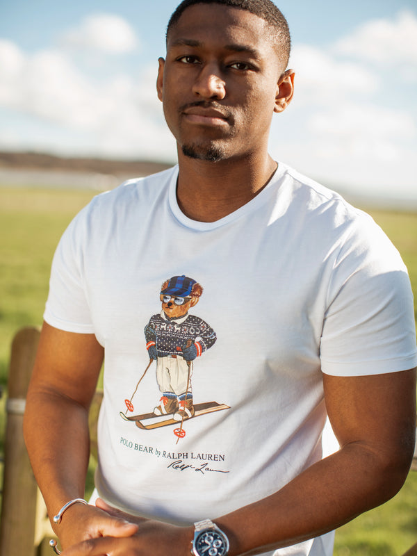 Polo Ralph Lauren Ski Bear Graphic Short Sleeve T-Shirt