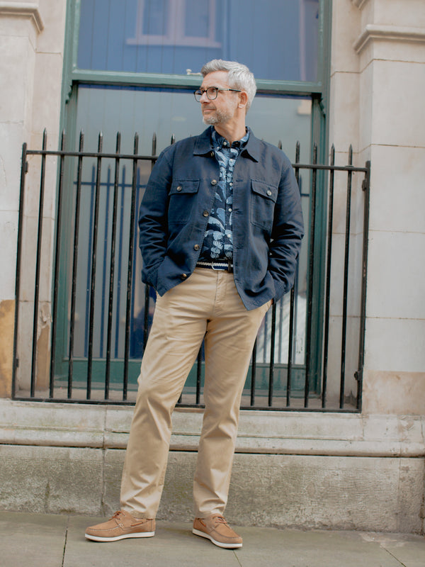 Meyer New York Chinos in Sand