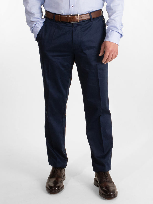 Meyer Bonn Luxury Chinos in Navy