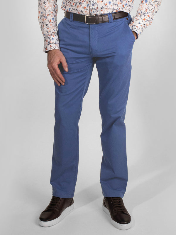 Meyer Rio Chino in Blue for Men