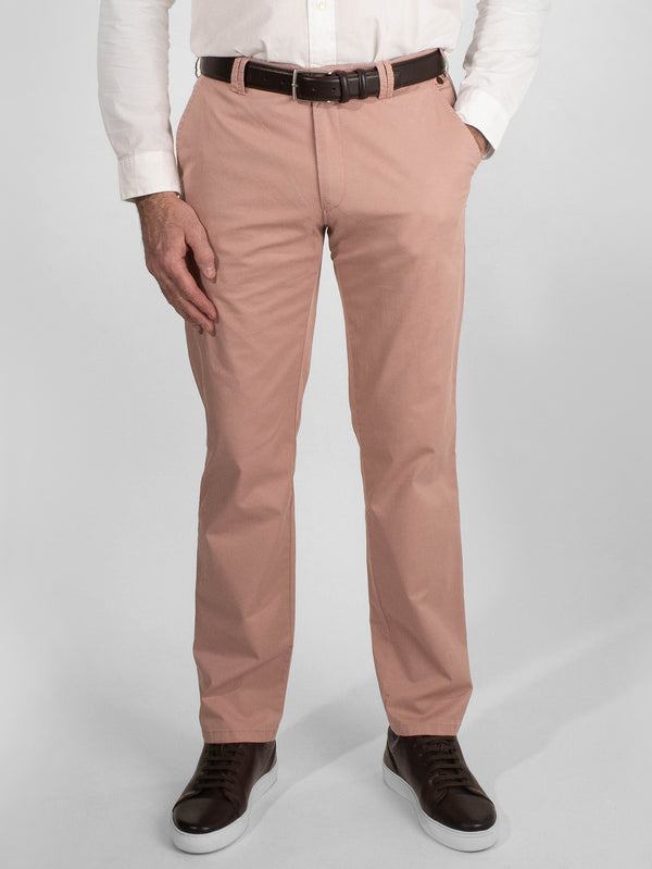 Meyer Rio Chino in Pink for Men