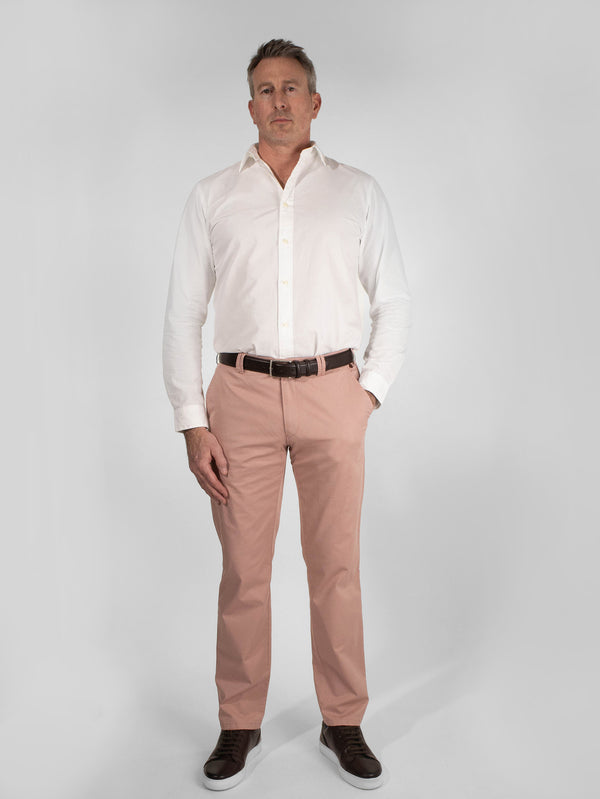 Meyer Rio Chino in Pink for Men