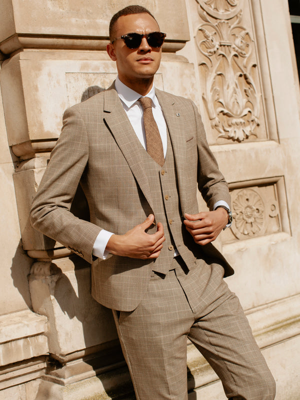 Remus Uomo Matteo POW Three Piece Suit