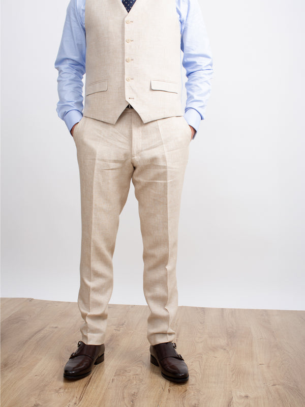 Golding Classic Linen Suit Trouser