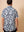 William David Southwold Short Sleeve Palm Print Shirt