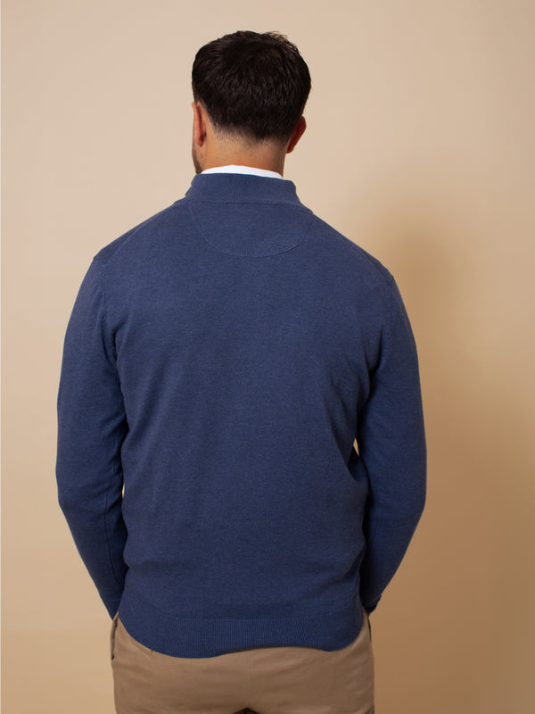 William David Pima Cotton 1/4 Zip Jumper