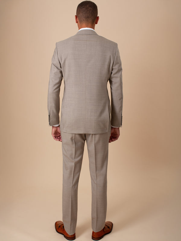 William David Textured Stretch Suit