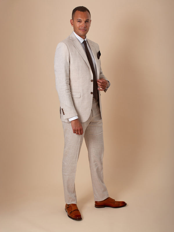 William David Wool Linen Suit Jacket