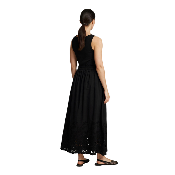 Selected Femme Dahlia Broderie Maxi Skirt