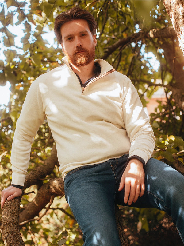 GANT Sacker Rib Half-Zip Sweatshirt