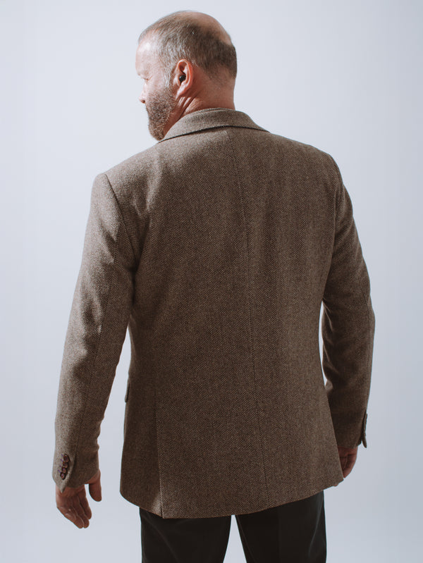 Golding Wool Herringbone Jacket