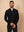William David Merino Blend Contrast Collar Quarter Zip