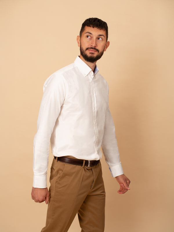 William David Cotton Stretch Chino-Tan