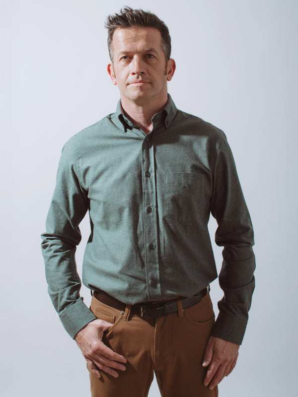 Golding Hadleigh Long Sleeve Twill Shirt