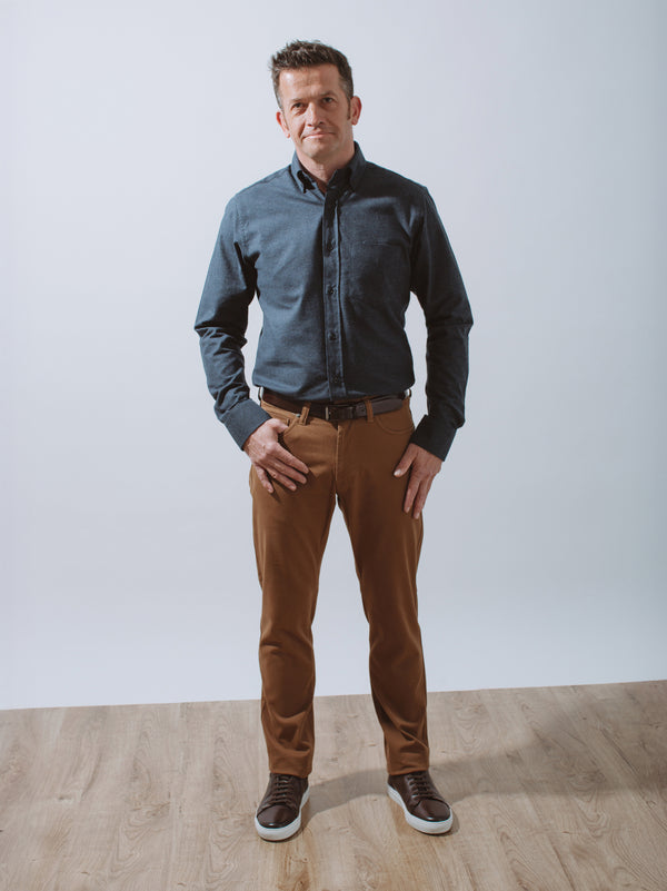 Golding Hadleigh Long Sleeve Twill Shirt