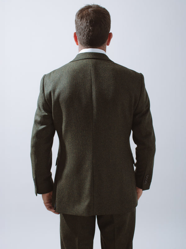 Golding Luxury Wool Herringbone Three Piece Suit