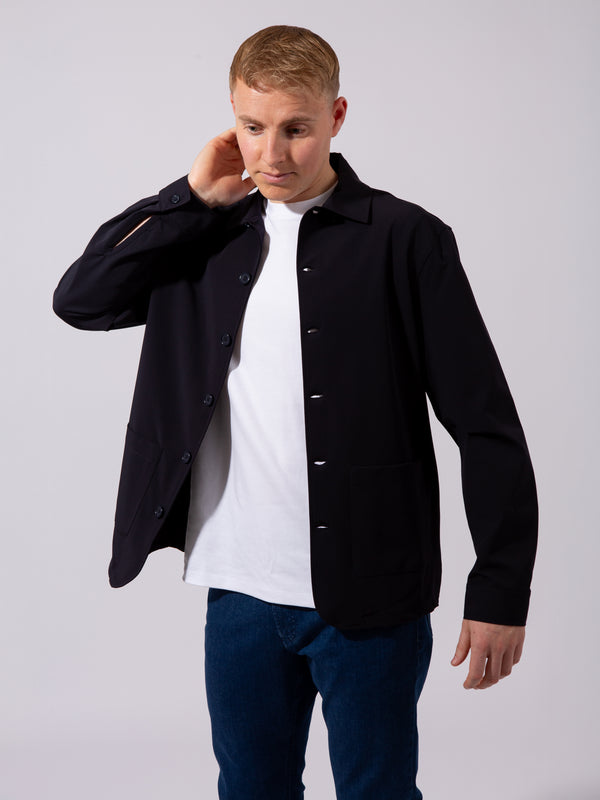 William David Performance Stretch Overshirt