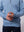 William David Merino Blend Contrast Collar Quarter Zip