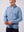 William David Merino Blend Contrast Collar Quarter Zip