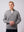 William David Merino Blend Contrast Collar Quarter Zip
