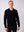 William David Textured Front Long Sleeve Polo