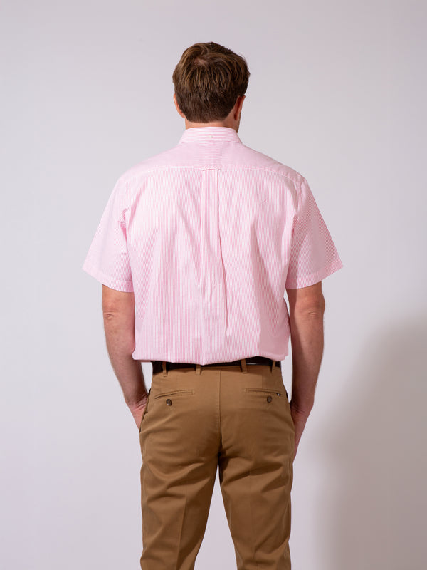 Golding Hadleigh Short Sleeve Stripe Shirt