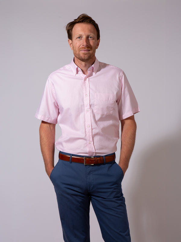 Golding Hadleigh Short Sleeve Oxford Shirt