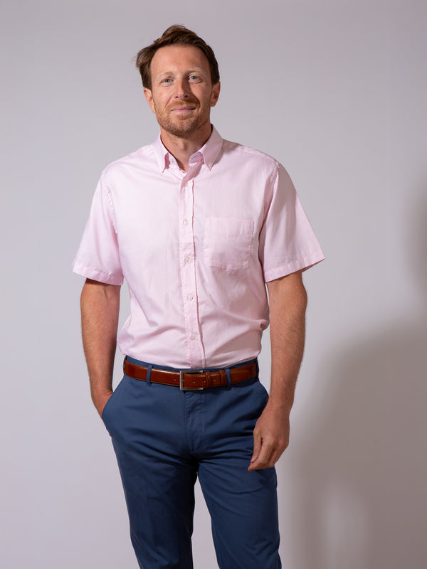 Golding Hadleigh Short Sleeve Oxford Shirt