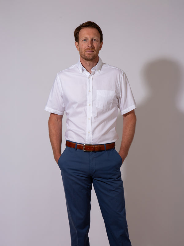 Golding Hadleigh Short Sleeve Oxford Shirt