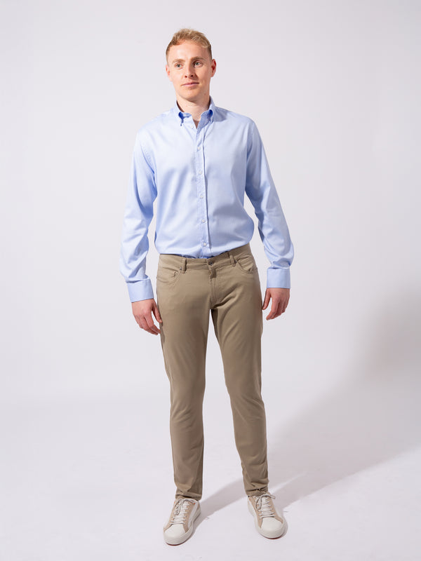 William David Slim Fit Stretch Cotton Jeans