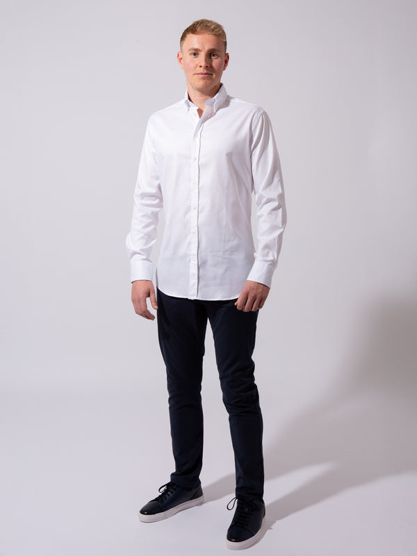 William David Slim Fit Stretch Cotton Jeans