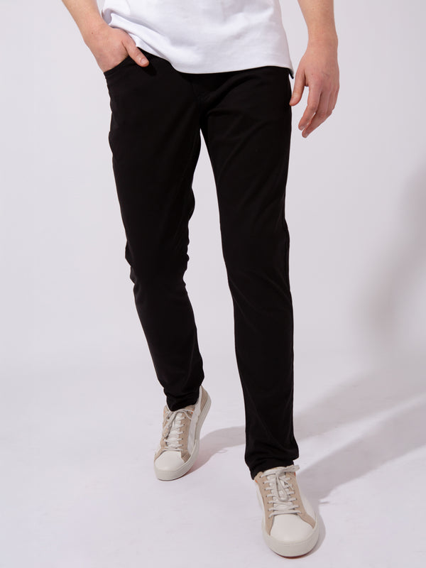 William David Slim Fit Stretch Cotton Jeans
