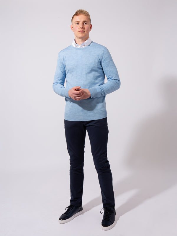 William David Slim Fit Stretch Cotton Jeans