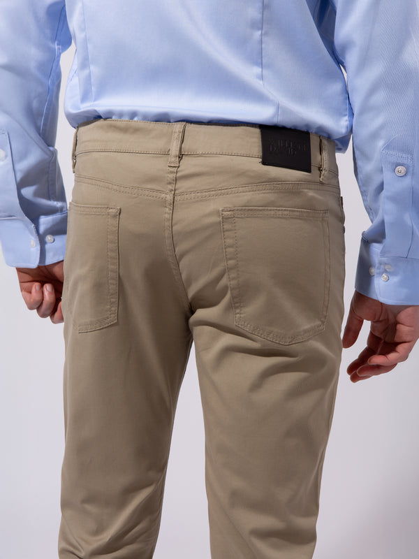 William David Slim Fit Stretch Cotton Jeans