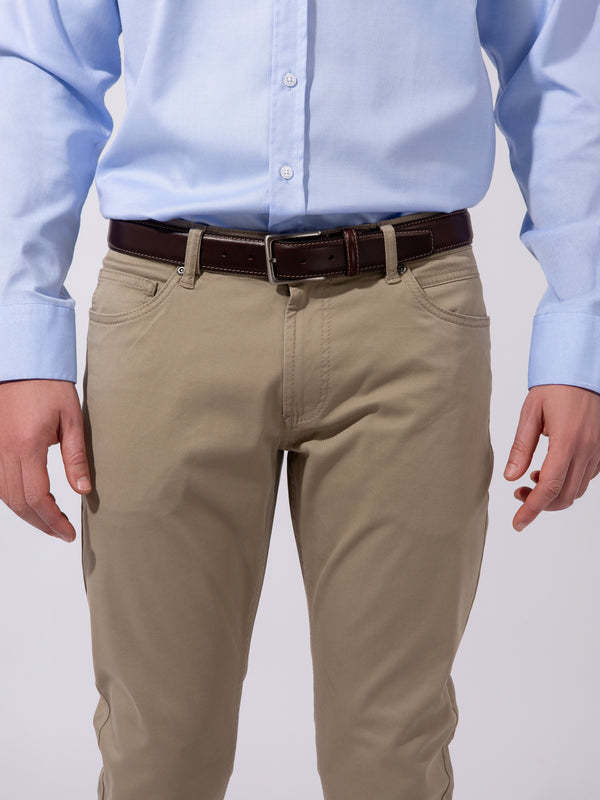 William David Slim Fit Stretch Cotton Jeans