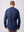 William David Orford Linen Nehru Collar Long Sleeve Shirt