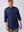 William David Orford Linen Nehru Collar Long Sleeve Shirt