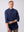 William David Orford Linen Nehru Collar Long Sleeve Shirt