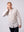 William David Orford Linen Nehru Collar Long Sleeve Shirt