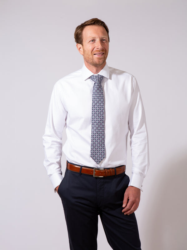 Golding Lawford Herringbone Double Cuff Shirt