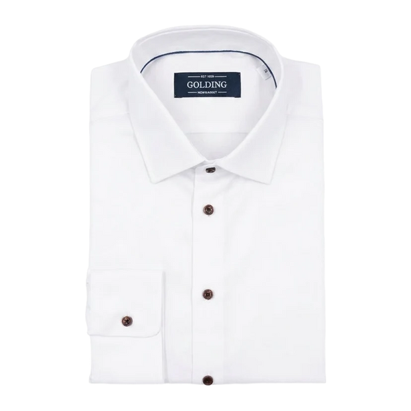 Golding Lawford Textured Single Cuff Shirt